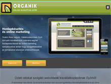 Tablet Screenshot of organik.hu