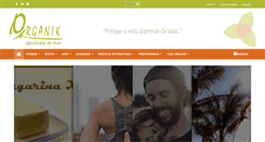 Desktop Screenshot of organik.com.br